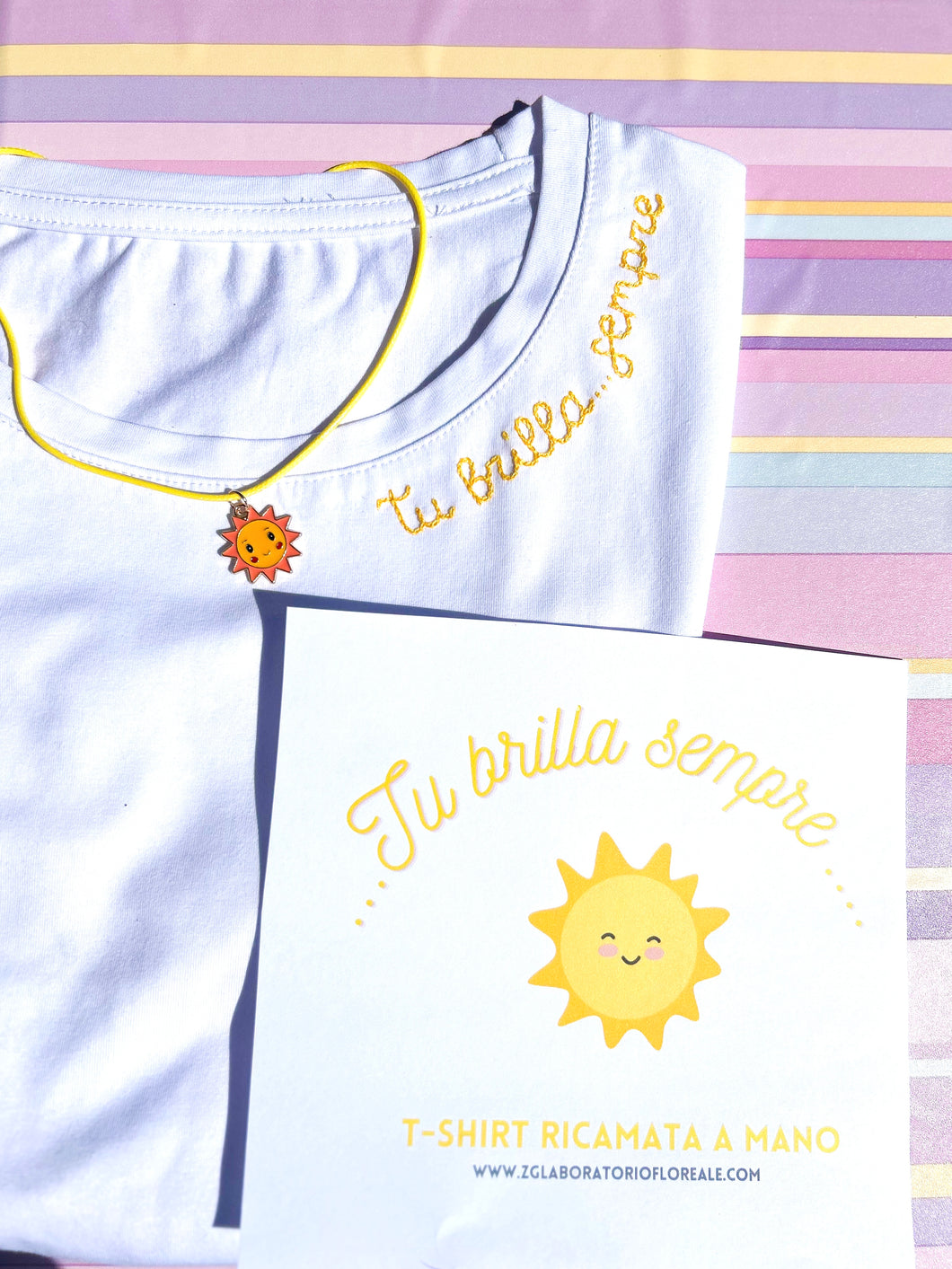 T-SHIRT “tu brilla sempre”